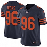 Nike Men & Women & Youth Bears 96 Akiem Hicks Navy Alternate NFL Vapor Untouchable Limited Jersey,baseball caps,new era cap wholesale,wholesale hats
